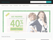 Tablet Screenshot of hotdeals-coupons.com